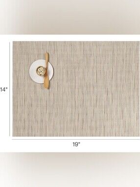 Chilewich 14x19 Placemats Bamboo Oat